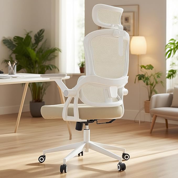 Ergonomic Office Chair - 400LB Comfy Desk Chairs by LaoJawBow