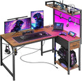 PRAISUN L Shaped Gaming Desk by PRAISUN