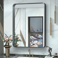 TokeShimi 28x36 Inch Black Bathroom Mirror by RefinedBathroomAccessories