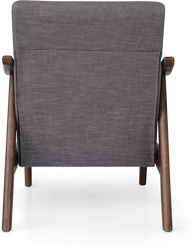 Ball & Cast Accent Chair Wide Armrest Mid-Century Lounge Living Room Chairs - Image 8