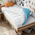 ELEMUSE Twin XL Dual Layer 3 Inch Memory Foam Mattress Topper by Elemuse