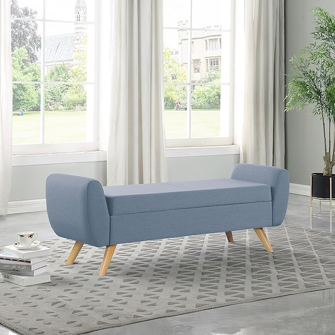 HomePop Modern Storage Bench - Image 2