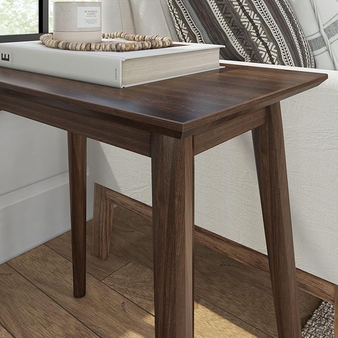 Plank+Beam Mid Century Modern Rectangular Side Table, End Table - Image 5