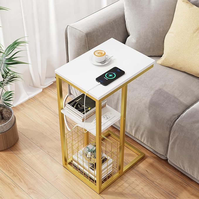 Vagusicc C Shaped End Table - Image 5