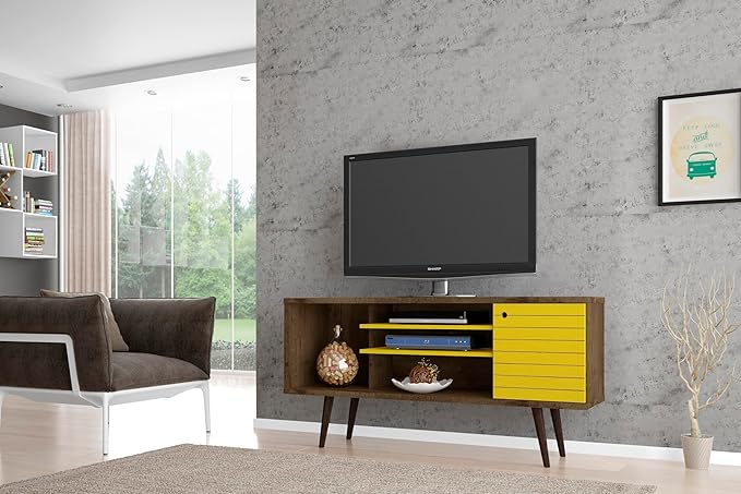 Manhattan Comfort Liberty Mid Century Modern TV Stand - Image 2