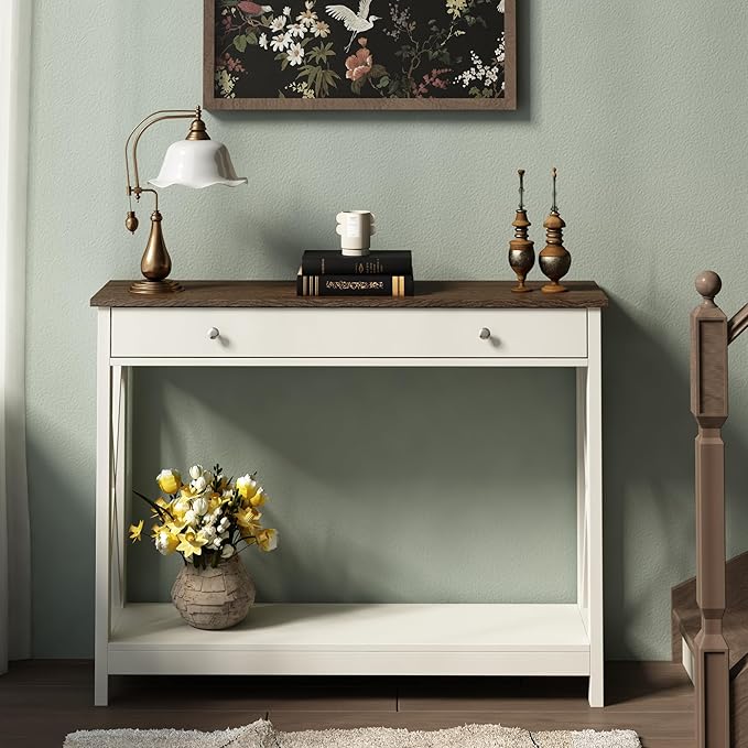 Treocho Farmhouse Console Table - Image 3