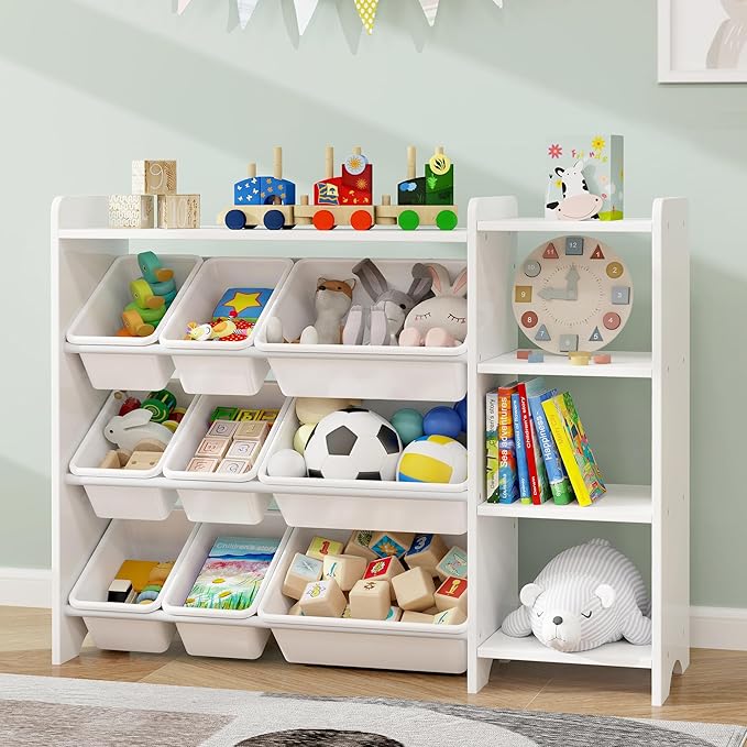 MallBest 4-Tier Kids' Toy Storage Organizer Shelf by MallBest