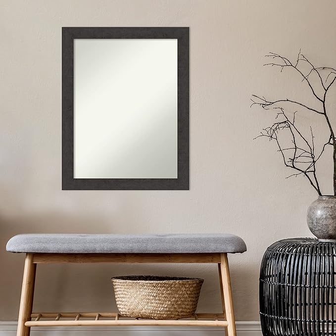 Amanti Art Brown Bathroom Mirror - Image 5