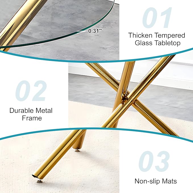 Kitchen Table Classic Dining Table - Image 5