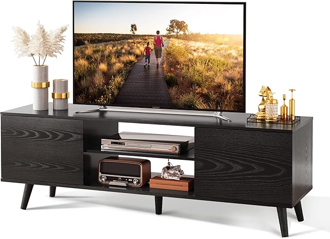 WLIVE TV Stand for 55 60 inch TV, Entertainment Center by WLIVE