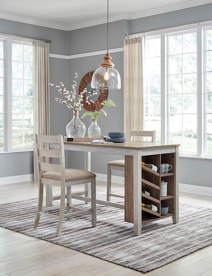 Signature Design by Ashley Skempton 24" Counter Height Upholstered Barstool - Image 9