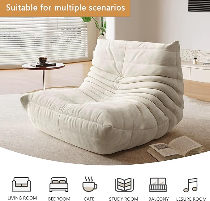 Bean Bag Chair - Memory Foam Bean Bag Chair - Image 7