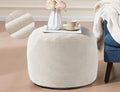 Pouf Ottoman Foot Rest 20"x15" Footstools and Ottomans Small by Unknown