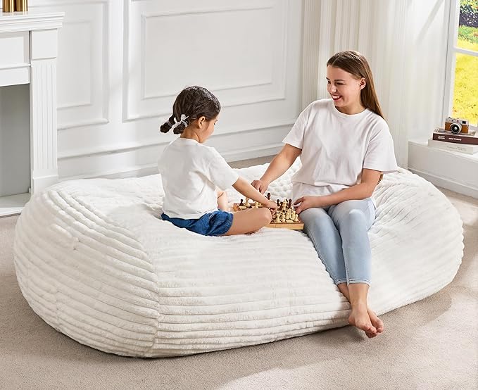 Hobestluk 5FT Bean Bag Chairs Adult Bean Bag - Image 3