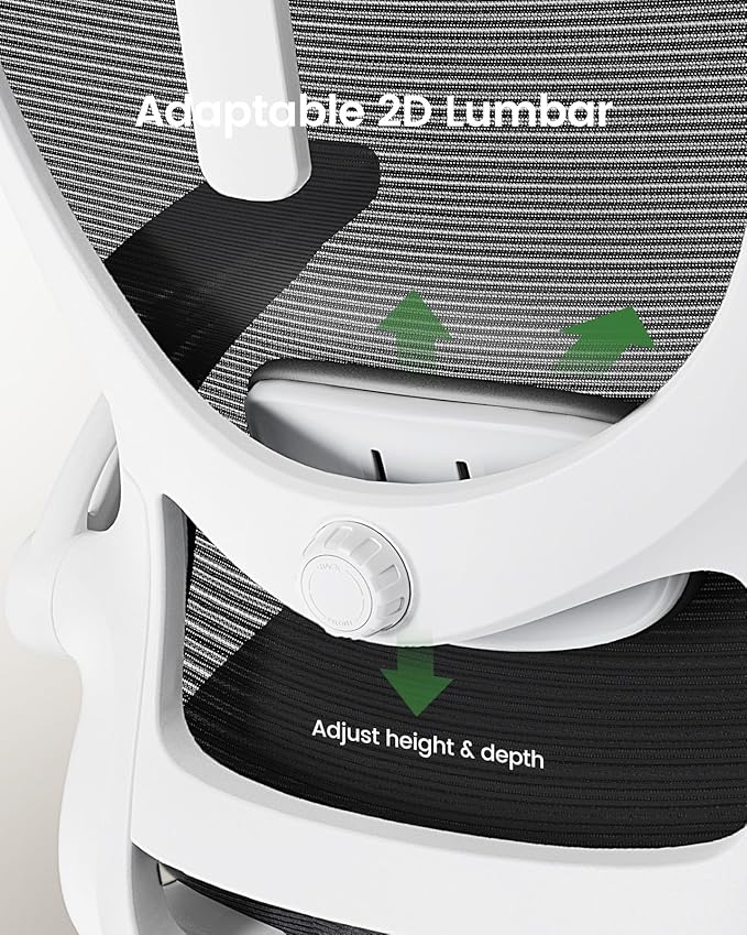 Marsail Ergonomic Office Chair: Office Computer Desk Chair - Image 4