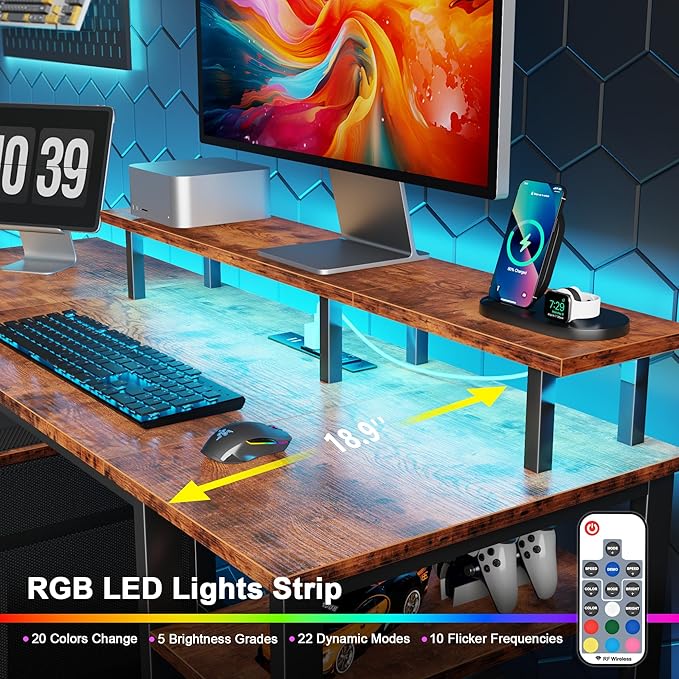 Furologee 51" Computer Desk - Image 5