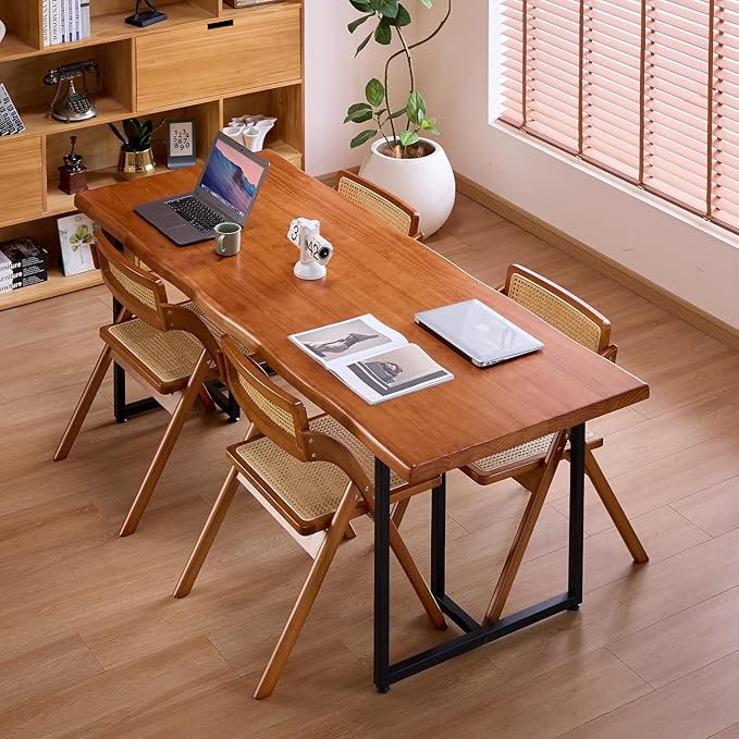 Solid Wood Administrative Desk, Dining Table - Image 6