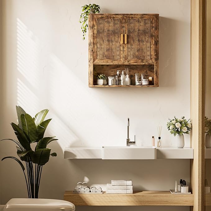 Bathroom Wall Cabinet, Wall-Mounted Medicine Cabinet - Image 8