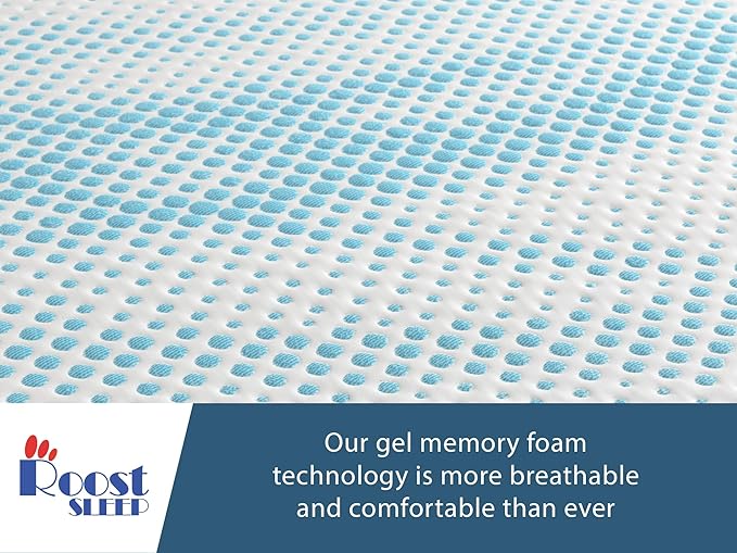 Cool Cloud Supreme 3 Inch Gel Memory Foam Queen Mattress Topper – Cooling - Image 6