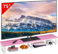 Clikuutory 59" Large TV Riser for 32-75 inch TVs, Tabletop Stand by Turnyourhouseintoahome