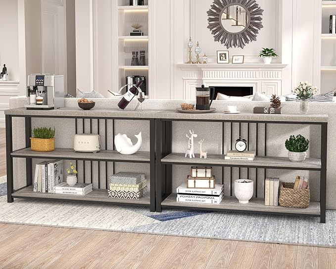 FOLUBAN Console Tables for Entryway, Sofa Table - Image 6