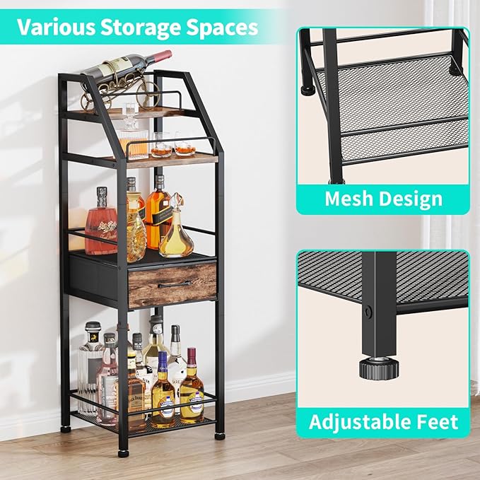 HapiRm Wine Rack Freestanding Floor - Image 2