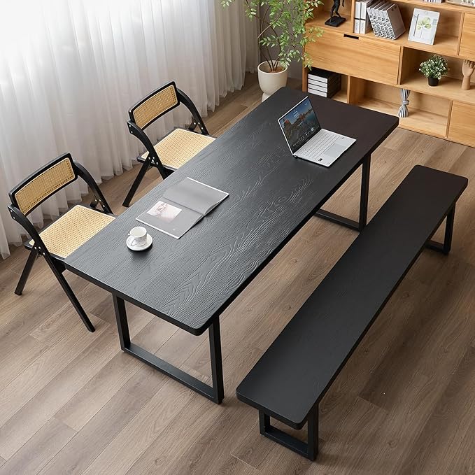Modern Solid Wood Dining Table - Image 8
