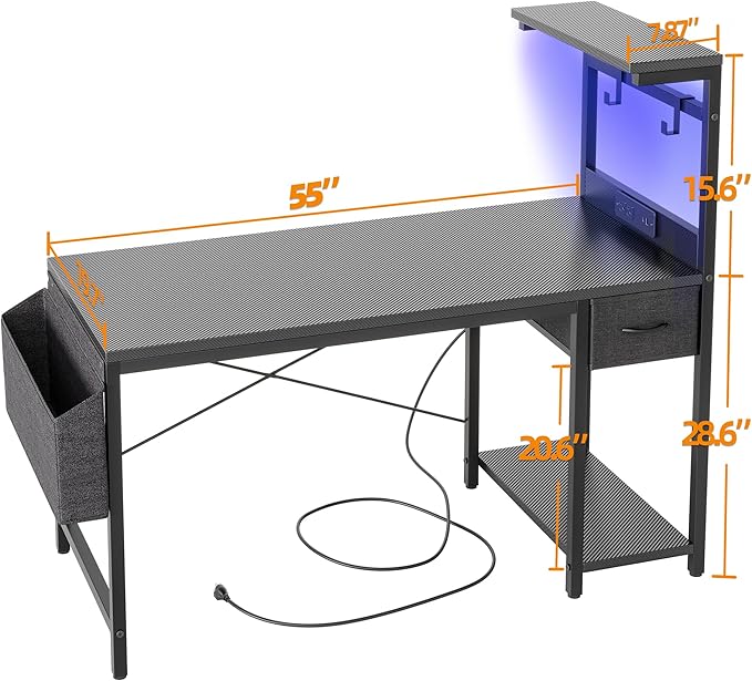 TIQLAB Gaming Desk 55 inch - Image 3