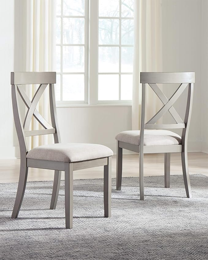 Signature Design by Ashley Parellen Modern Farmhouse Upholstered Dining Chair - Image 2