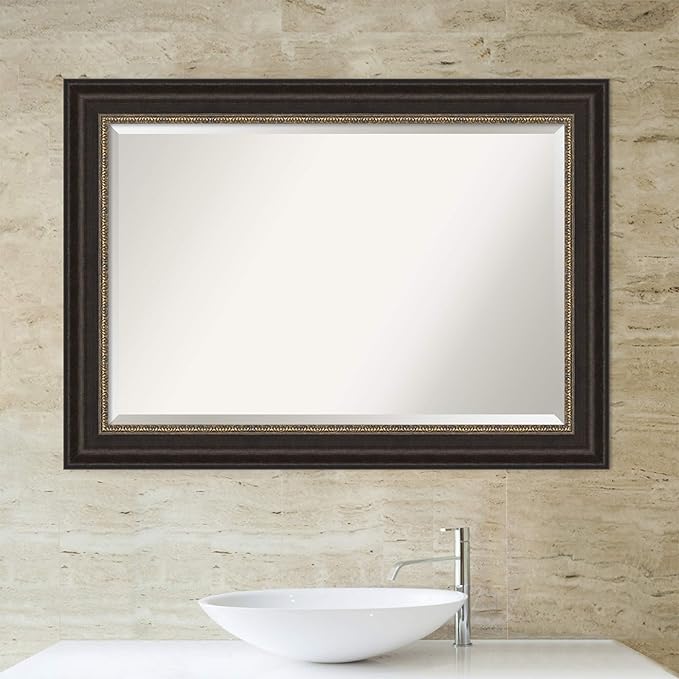 Amanti Art Bronze Bathroom Mirror - Image 6