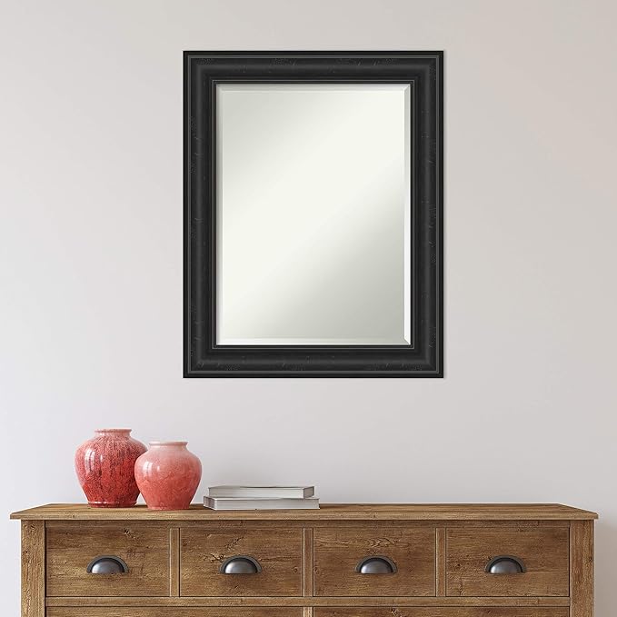 Amanti Art Black Bathroom Mirror - Image 6
