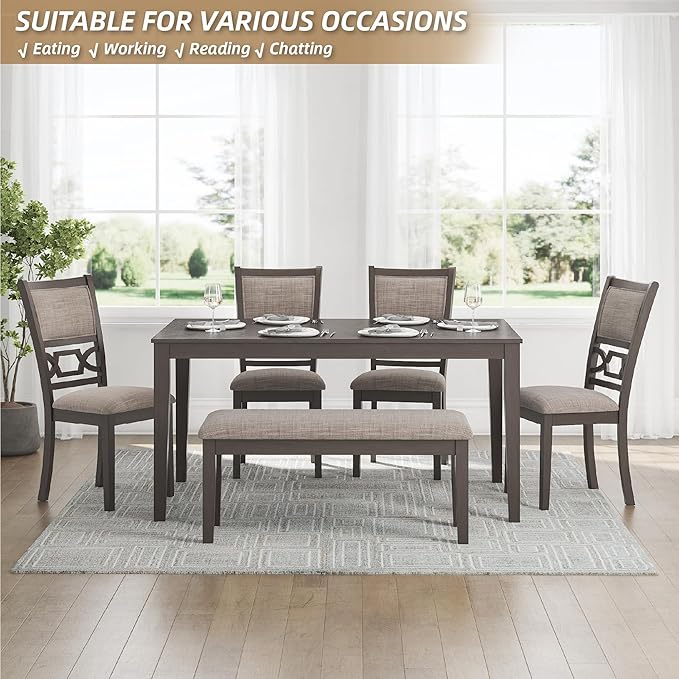 Signature Design by Ashley Wrenning Modern Diamond Patterned Dining Table - Image 5