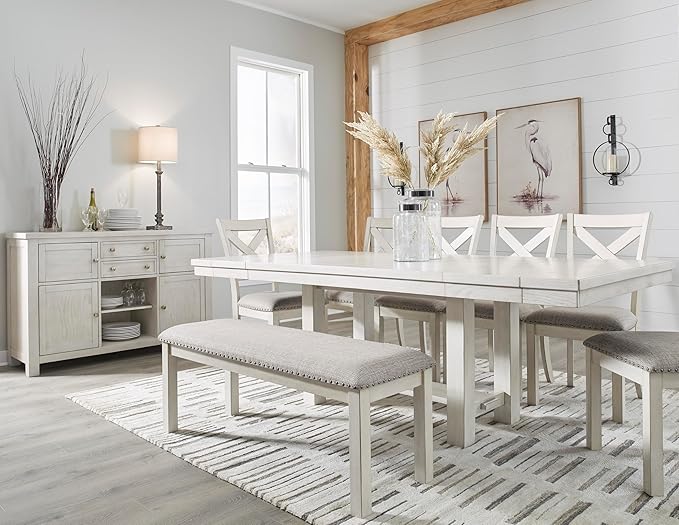 Signature Design by Ashley Robbinsdale Large Upholstered 48" W Dining Bench - Image 13