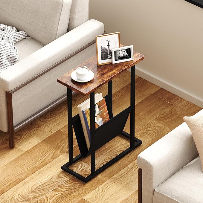 Narrow Side Table for Small Spaces, Small End Table - Image 8