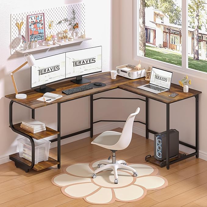 Teraves Reversible L Shaped Desk - Image 2