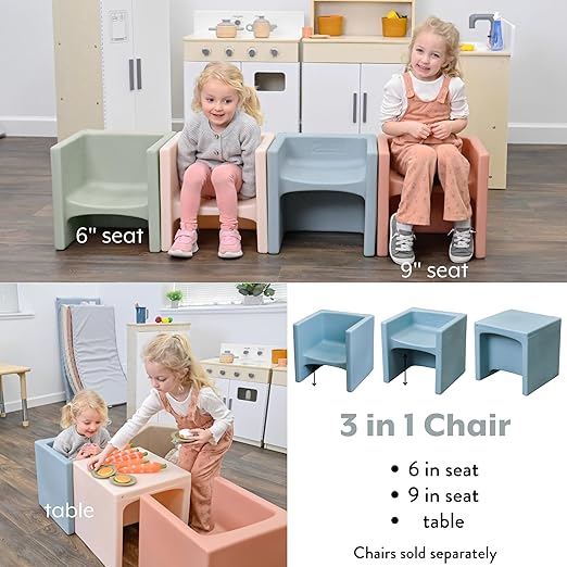 Children's Factory 3-in-1 Cube Chair - Image 4