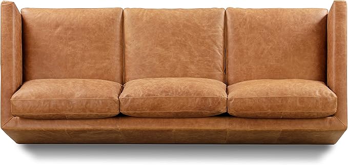 Poly & Bark Nolita Leather Couch - Image 6