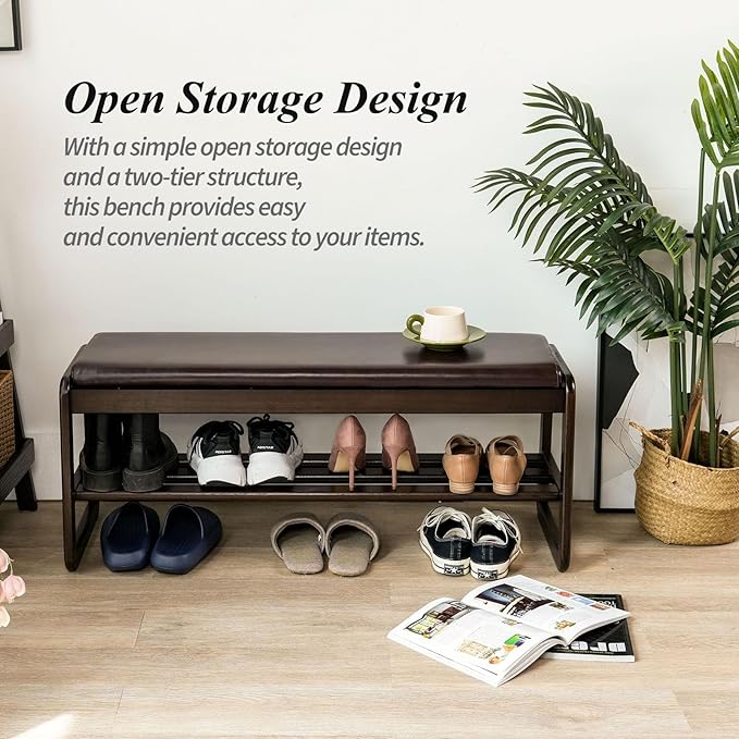 Shoe Bench, Entryway Bench - Image 8