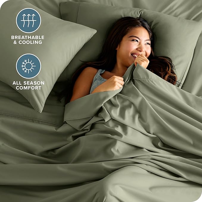 Bare Home Split King Sheet Set - Image 4