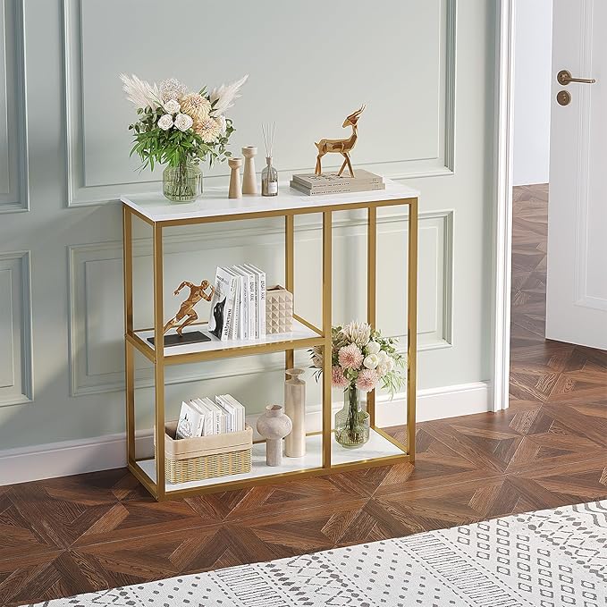 WOHOMO Console Table, Small Entryway Table - Image 2