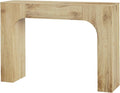 43 Inch Farmhouse Long Console Table, Wooden Sofa Table by IDEALHOUSE