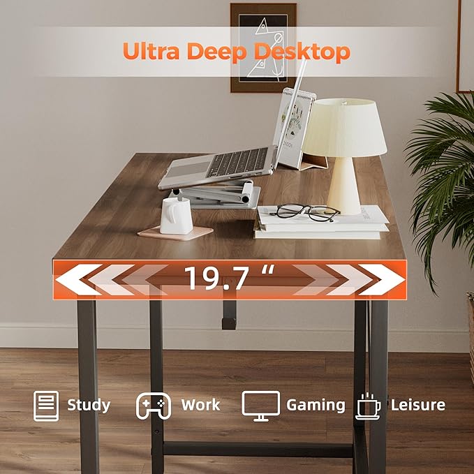 Computer Desk, Gaming Desk for Small Spaces, Modern Simple Style Table for Home - Image 8