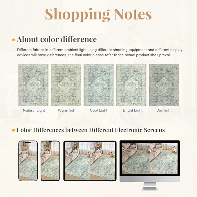 LIVEBOX Washable Rug 2x3 Kitchen Mats - Image 4