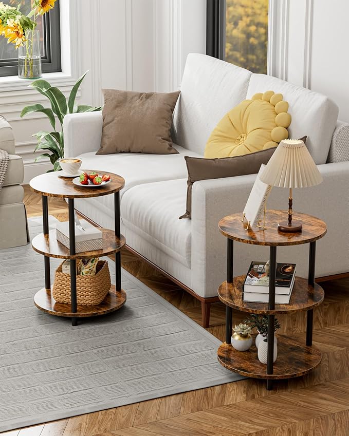Small Round End Table - Image 5