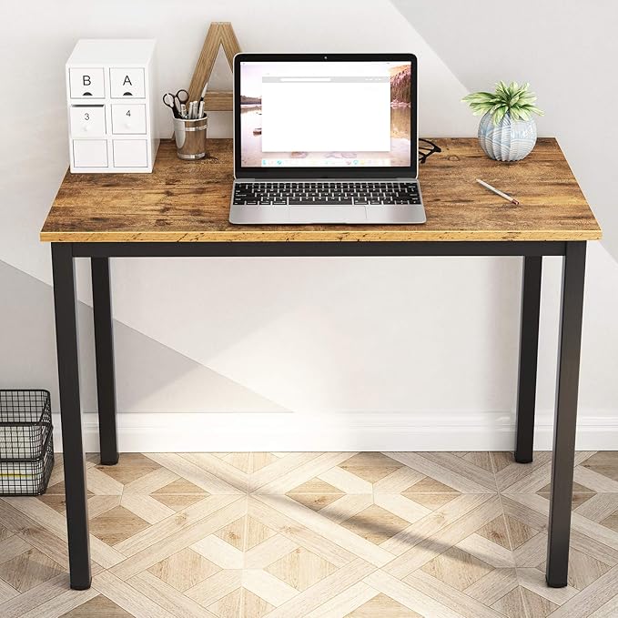 DlandHome 31.5 inch Computer Desk Home Office Table Writing Desk Study Table - Image 2