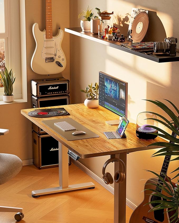 ErGear Height Adjustable Electric Standing Desk, 63 x 28 Inches Sit Stand up - Image 4