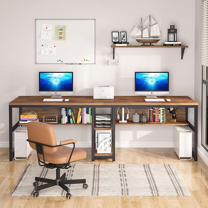 Tribesigns Two Person Desk - Image 5