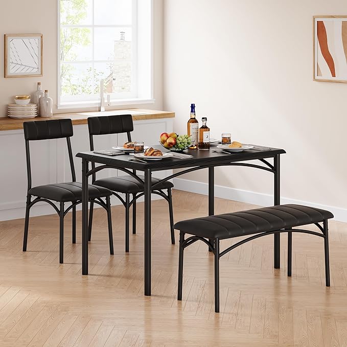 GarveeHome Dining Table Set for 4, Kitchen Table - Image 5