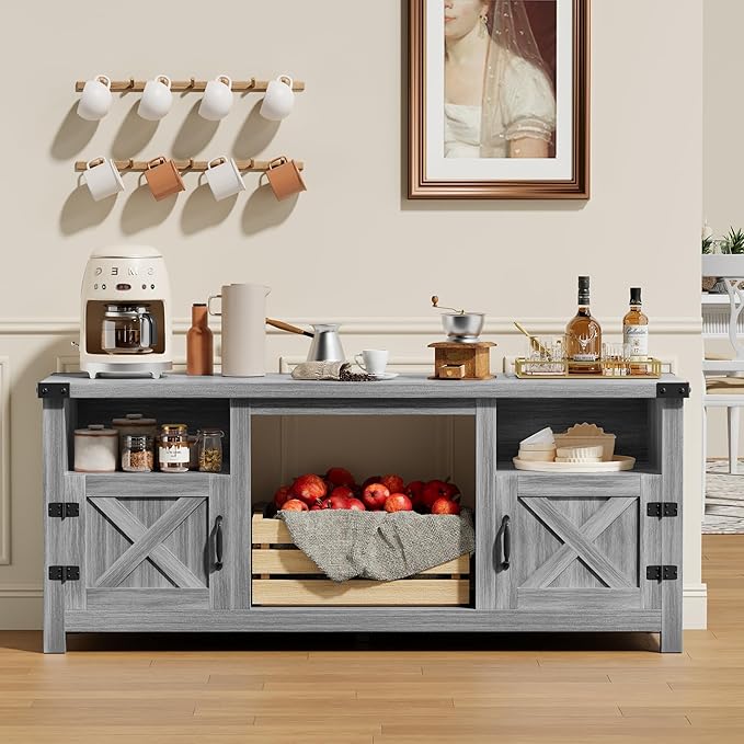 YESHOMY Fireplace TV Stand - Image 3