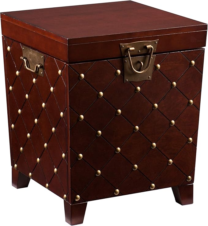 SEI Furniture Nailhead Storage Trunk End Table by SEIFurniture